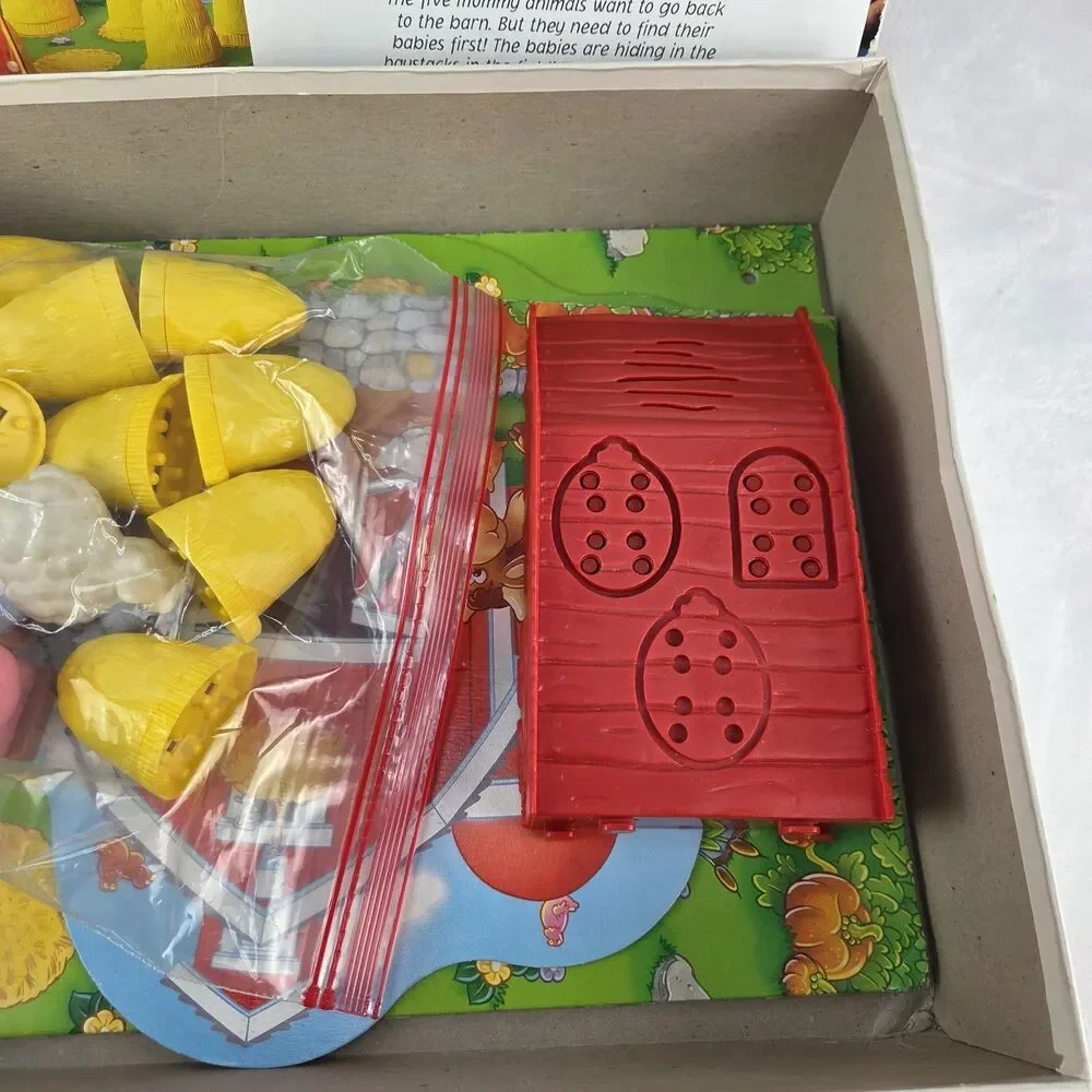 Vintage 1996 Milton Bradley Farm Families Electronic Match A Sound Game Complete